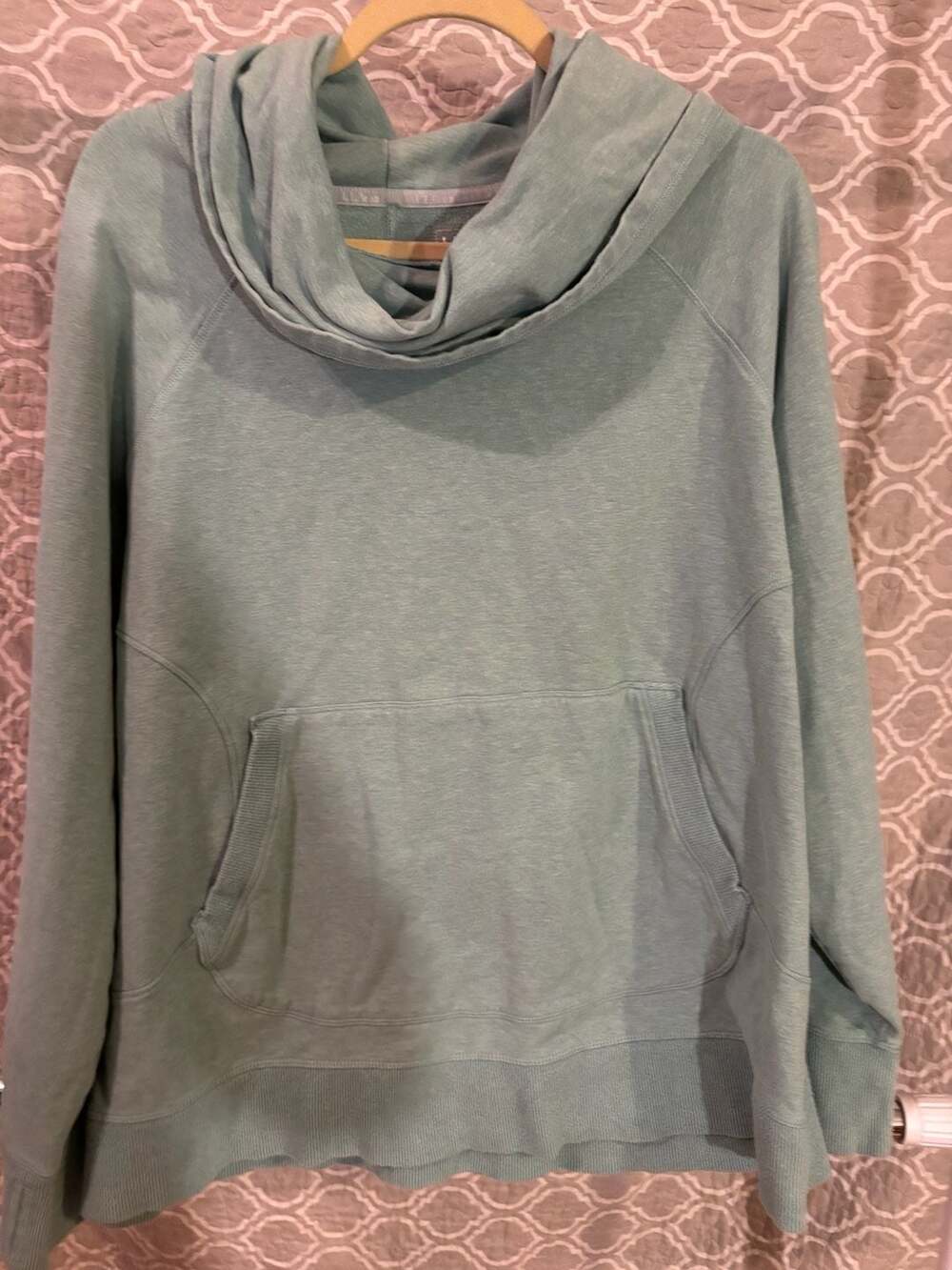 L.L.Bean Women's Cozy Camp Cowl Neck Hoodie 2X Plus